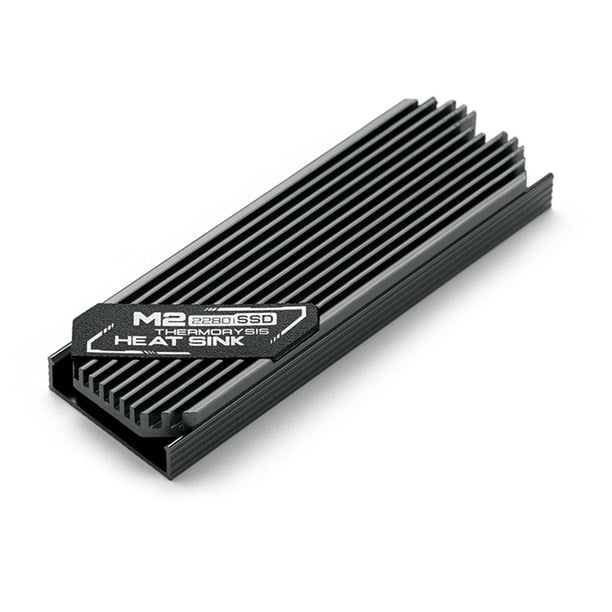 Radiador de calor Ehuebsd Para disco duro de estado sólido M.2 PCIE 2280 gris