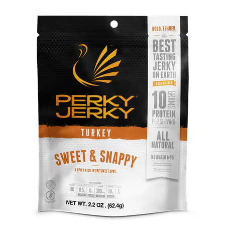 Perky Jerky Sweet & Spicy Turkey Jerky, 2.2 oz