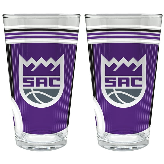 Sacramento Kings Two-Piece 16oz. Pint Glass Set