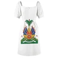 thumbnail image 7 of Haiti's Coat of arms Sleeveless Dress Women's summer skirt evening dresses women Cocktail of dresses women evening dress, 7 of 7