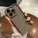 thumbnail image 4 of Funda de silicona líquida suave para iPhone, carcasa gruesa mate a prueba de golpes, armadura amortiguadora para iPhone 15, 14, 13, 12, 11 Pro Plus Max, 4 of 5