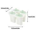 thumbnail image 3 of Lilixerw Popsicle Mold,4 Pieces Homemade Popsicle Maker,Easy Release Ice Cream Molds Reusable Pop Molds, 3 of 6