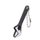 thumbnail image 1 of Llave de Llavero de Acero Galvanizado Ajustable Portátil Profesional de Alta Dureza Mini Llave para Hogar Industrial 2.5in/6.35cm Negro, 1 of 10