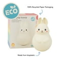 thumbnail image 2 of Tiger Tribe Roly Poly Bunny - Eco-Friendly Tummy Time Baby Toy with Soothing Sound for Sensory Play, Safe Bioplastic for Infants 3 Months to 2 Years, 2 of 7