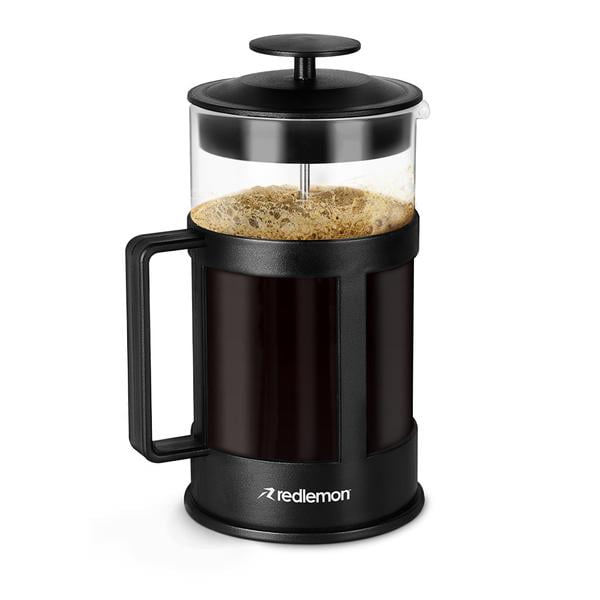 Prensa Francesa de Vidrio Redlemon para Café y Té 1L