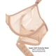 thumbnail image 3 of Sostén INLYRIC Cosnufy Transparente Balconette Sin Relleno Escote Profundo 36B, 3 of 5