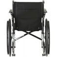 thumbnail image 4 of Nova MedicalProducts Healthcare 20" Lightweight Wheelchair with Full Arms and Footrests, 4 of 4