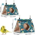 thumbnail image 3 of Cotton Parrot Lovely Hanging Hammock With Hooks Bird Thickened Warm House Sleeping Bed Bird Cage Accessories Convenient for Birds to Enter, 3 of 3