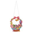 thumbnail image 1 of Cesta de flores con pintura de diamantes Canasta de flores con pintura de diamantes DIY con taladro de cadena larga Kit de bordado de diamantes Decoración para colgar en la pared de bricolaje Abanopi Cesta de flores con pintura de diamantes, 1 of 7