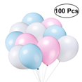 thumbnail image 1 of 100 piezas globo de látex 10 pulgadas espesar colorido boda ceremonia globo piscina fiesta cumpleaños (cielo Bl ShuxiuWang 8390614781450, 1 of 1