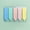 Multicolor4, variant on KUMHONW Pure Color Mark Message Index Sticker Students Can Paste Classified Notes Memo Stickers 100 Sheets Office&Craft&Stationery
