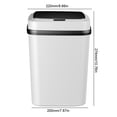 thumbnail image 2 of Papelera automática de basura inteligente para inodoro de 13/15L, papelera táctil para baño que ahorra espacio, 2 of 9