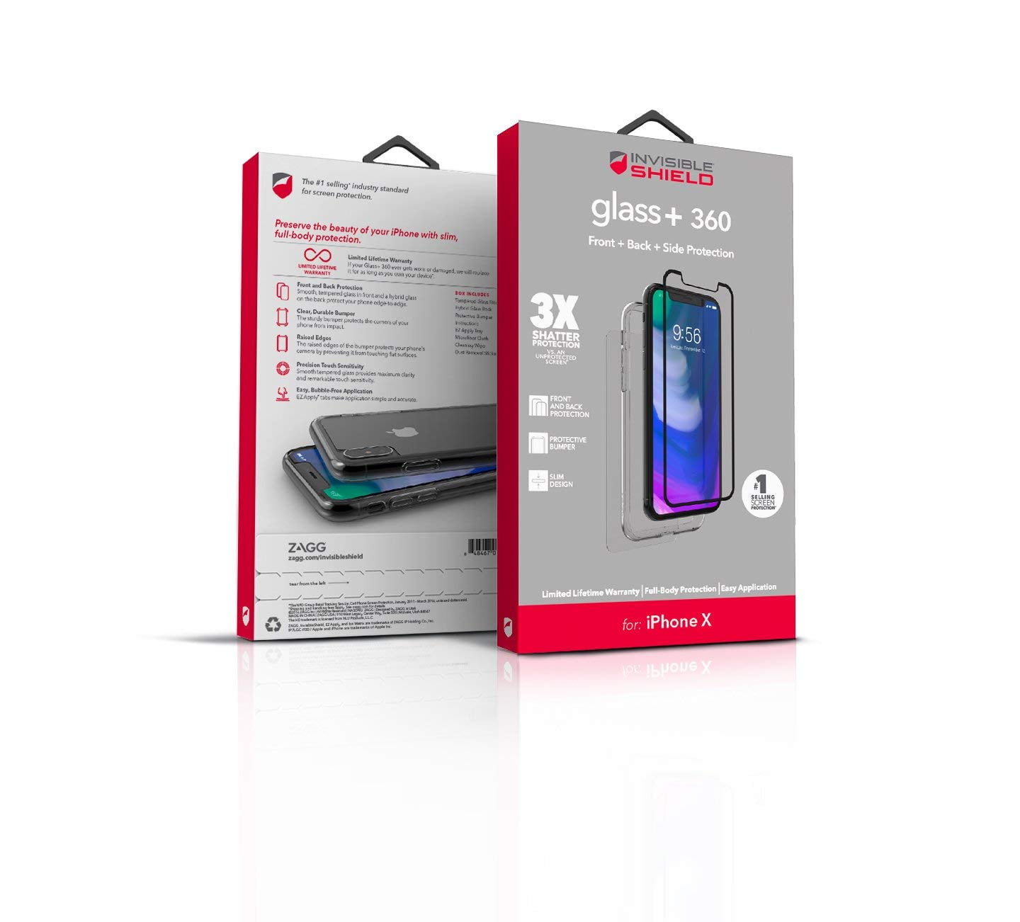 ZAGG InvisibleShield Glass Elite Screen Protector - Thumbnail 4