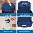thumbnail image 5 of Portable Blender Personal Bottle Powerful Mini Fresh Juice,Blender Juicing Cup-green, 5 of 12