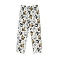 thumbnail image 4 of Goofa French Bulldog3 Printed Soft Pajama Pants for Men, Wide Leg Comfy Casual Lounge Yoga Pants-Medium, 4 of 9