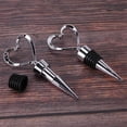 thumbnail image 6 of 8Pcs Heart Wine Bottle Stoppers, Champagne Colser for Sealing Wine, Beer - Love Decorative Wine Corks, 6 of 8