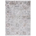 thumbnail image 2 of SAFAVIEH Bel Air Edith Abstract Polyester Area Rug, Beige/Gray, 5'5" x 7'7", 2 of 11
