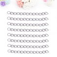 thumbnail image 3 of EeaseMX 100 cadenas extensoras de acero inoxidable para hacer tú mismo, accesorios para hacer joyas, collares y pulseras (7 cm), 3 of 8