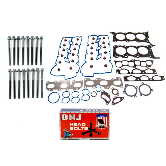 DNJ HGB184 Cylinder Head Gasket Set Fits Cars & Trucks 07-12 Hyundai Kia 3.8L DOHC 24V