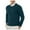 Dark Blue, variant on Sweaters for Men - Autumn Winter Smooth Comfortable Lightweight Drapey Soft Skin - Friendly Textured Slim Fit Round Neck Long Sleeve Sweater Jacket, Daily Casual Wear, Men's Clothing