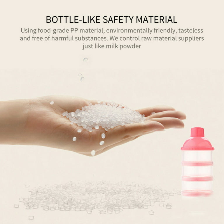 Buy Wholesale China 3 Layers Baby Milk Powder Container Portable