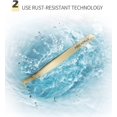 thumbnail image 3 of Eyelash Extension Tweezers -Precision Volume Tweezers for Easy Fans False Lashes Cluster 2D-6D Volume Lash Tweezers(Gold), 3 of 6