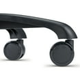 thumbnail image 5 of Master Massage Berkeley Ergonomic Split Style Saddle Stool in Black with Black Aluminum Base, 5 of 9