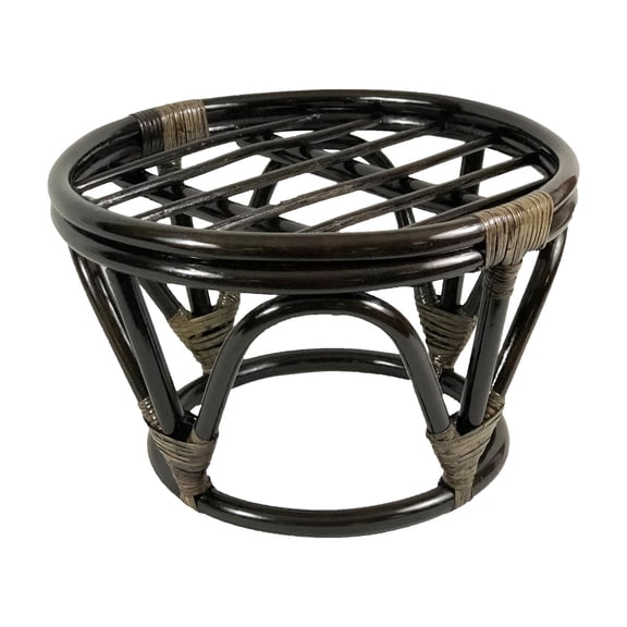 International Caravan Bali Papasan Ottoman Footstool