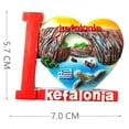 thumbnail image 2 of Imán para nevera con diseño 3D de resina en Cefalonia, Grecia, colorido monumento, 2 of 3