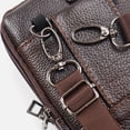 thumbnail image 1 of Bolsa portátil para hombre con bolsillos para teléfono móvil, con Clip para cinturón de cuero, de hombro de Color puro Ndcxsfigh Para Estrenar, 1 of 9