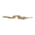 thumbnail image 2 of Snake Candle Holder - Modern Aluminum Decorative Taper Holder for Home & Office - 1" Gold, 2 of 9