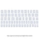 thumbnail image 5 of Molde de letras del alfabeto Yuarrent 64 unids/set antiadherente galleta fondant, 5 of 6
