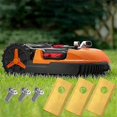 thumbnail image 2 of 30Pcs Compatible For Worx Landroid Robotic Lawn Mower Stainless Steel Replacement Blades, 36.2x18mm, 2 of 4