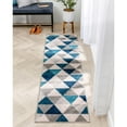 thumbnail image 5 of Well Woven MC-66-2 Alvin Modern Geometric Runner Rug, Blue - 2 ft. x 7 ft. 3 in., 5 of 8