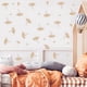 thumbnail image 5 of Papel pintado de estilo bohemio para habitación infantil, pintado a mano, con pequeñas flores frescas y retro., 5 of 6