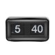 thumbnail image 2 of Reloj retro Reloj de flip, reloj digital de reloj de mesa, reloj de escritorio de flip para mesa de comedor, hogar, cocina, decoración de dormitorios Negro, 2 of 8