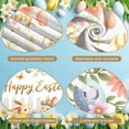 thumbnail image 3 of Cute Cartoon Happy Easter Banner Pastel Color Easter Backdrop Floral Decoration Easter Display for Easter Party Home Decoration Outdoor Celebration, 3 of 8