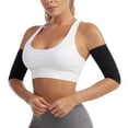 thumbnail image 3 of Arms Slimming Shaper Compression Sleeves Tight Slim Slimming Upper Arm Belt Weight Loss Blue L XL, 3 of 8