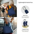 thumbnail image 7 of Regal Living 4 in 1 Cozy and Practical Travel Throw, Navy, 45 x 60, 7 of 7