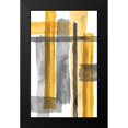 thumbnail image 2 of Wattes, Eva 10x14 Black Modern Framed Museum Art Print Titled - Golden Criss Cross, 2 of 5