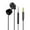 Black, variant on Wovilon Unique Total Soft Silicon Sleeping Headphones Earplugs Earbuds With Mic For Cellphones,Tablets And 3.5 Mm Jack Plug