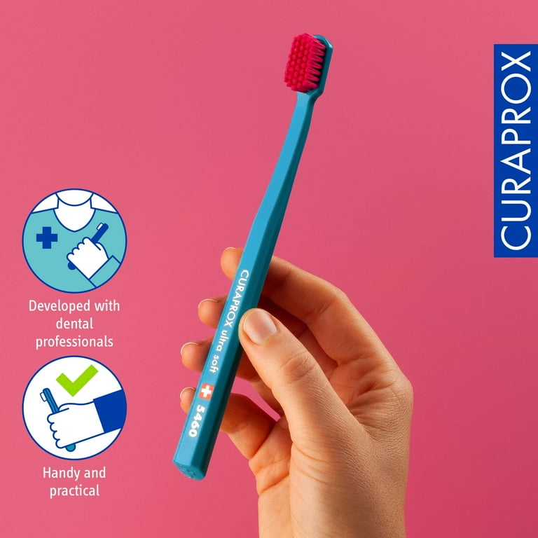 Curaprox CS 5460 Trio, Ultra Soft Toothbrush 3-Pack for