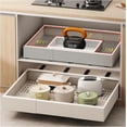 thumbnail image 1 of Pull out Cabinet Organizer Width (;-;) and Depth (;-;) Expandable With Rails Adjustable Slide out Drawers for Kitchen and Pantry Cabinet Roll out Shelves for Ca, 1 of 6