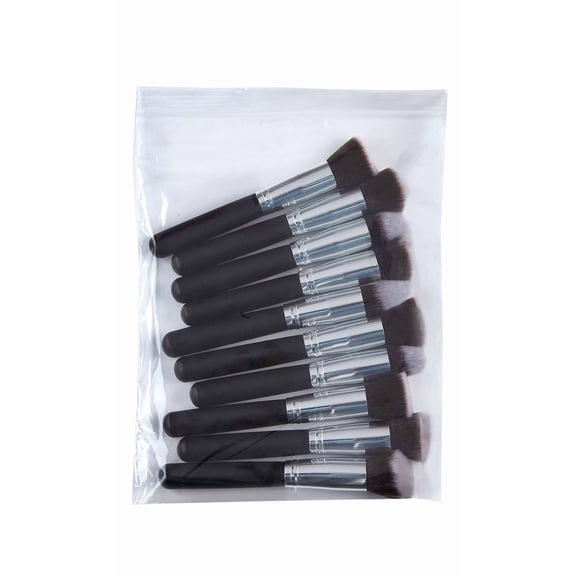 SSWBasics Resealable All Clear Plastic Bags - 8 x 10 in - Case of 100