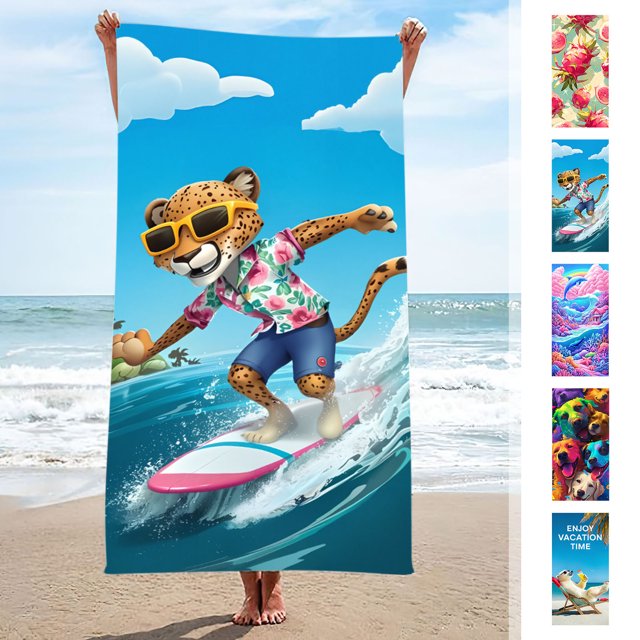 Bolsa para Toallas de Playa, Mochila Portátil, Toalla de Microfibra de Secado Rápido, Diseño Ligero y Compacto, Ideal para Viajes, Camping y Natación, Elegante Opción Multicolor.