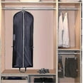 thumbnail image 3 of Garment Bag For Long Wedding Dresses 180cm Lengthened Foldable Portable, 3 of 5