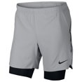 thumbnail image 1 of Nike Court Flex Athletic Workout - Pantalones cortos para hombre, color gris, XX-Large Nike Ejercicio, 1 of 1