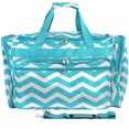 thumbnail image 3 of World Traveler 22-inch Travel Duffel Bag - Purple White Chevron, 3 of 3