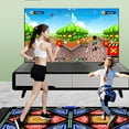 thumbnail image 4 of SIfdSeng Double Dance Mat Flannel Dance Mat for Tv and Computer with Camera Dual User Play Mat with Wireless Controller Non Dance Pad for Kids Adults Girls Boys Back To School, 4 of 7