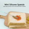 thumbnail image 4 of Rascador de tarros ANGGREK Mini espátula de Silicona de acero inoxidable flexible para maquillaje, 4 of 8